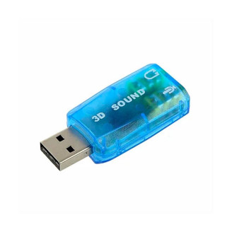 Звуковая карта Dynamode USB 6(5.1) каналов 3D RTL Blue (50471)