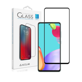 Защитное стекло ACCLAB Full Glue для Samsung Galaxy A52 SM-A525 Black (1283126510540)