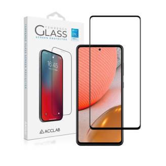 Защитное стекло ACCLAB Full Glue для Samsung Galaxy A72 SM-A725 Black (1283126510557)