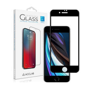 Защитное стекло ACCLAB Full Glue для Apple iPhone SE 2020/8/7 Black (1283126508172)