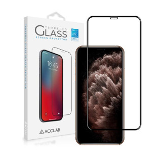 Защитное стекло ACCLAB Full Glue для Apple iPhone 11 Pro Max/XS Max Black (1283126508202)