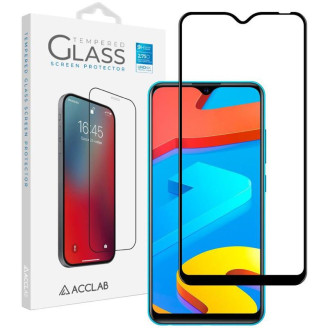 Защитное стекло ACCLAB Full Glue для Vivo Y1s/Y91 Black (1283126508981)