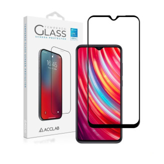 Защитное стекло ACCLAB Full Glue для Xiaomi Redmi Note 8 Pro Black (1283126508769)