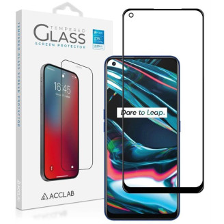 Защитное стекло ACCLAB Full Glue для Realme 7 Pro Black (1283126508486)