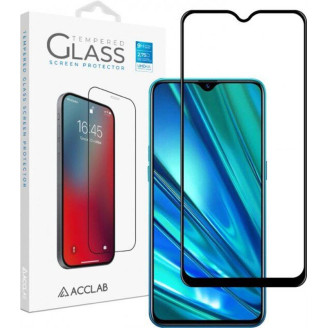 Защитное стекло ACCLAB Full Glue для Realme 5 Pro Black (1283126508394)