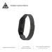 Ремешок Armorstandart Milanese Magnetic Band 503 для Xiaomi Mi Band 5/Mi Band 6 Black (ARM57181)