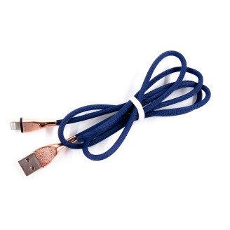 Кабель Dengos USB-Lightning 1м Dark Blue (NTK-L-SET-DBLUE)