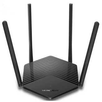 Беспроводной маршрутизатор Mercusys MR60X (AX1500 Wi-Fi 6 (802.11ax), 1хGE WAN, 2хGE LAN, MU-MIMO, 4 антенны)