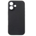 Чeхол-накладка Dengos Carbon для Apple iPhone 16 Black (DG-TPU-CRBN-208)