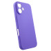 Чeхол-накладка Dengos Carbon для Apple iPhone 16 Purple (DG-TPU-CRBN-209)