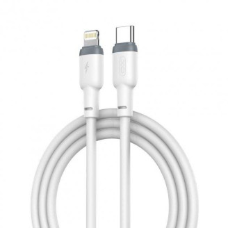 Кабель XO NB208A USB Type-C - Lightning (M/M), 1 м, White (NB208A-TC-1-WH)