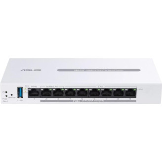 Маршрутизатор Asus ExpertWiFi EBG19P (90IG08C0-MO3B00) (1xGE WAN, 2xGE WAN/LAN PoE+, 6xGE LAN PoE+, Broadcom, 1xUSB 3.2, max PoE 110W, контроллер AiMesh, BT)