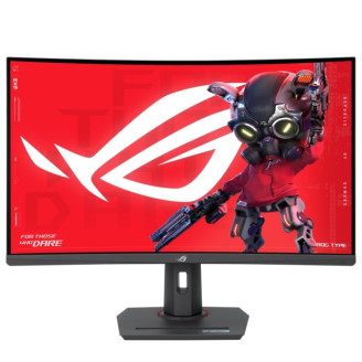 Монитор Asus 31.5 ROG Strix XG32WCS (90LM0AC0-B01970) Fast VA Black 180Hz Curved