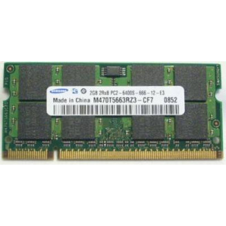 Модуль памяти SO-DIMM 2GB/800 DDR2 Samsung (M470T5663RZ3-CF7) Refurbished