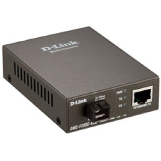 Медиаконвертер D-Link DMC-F20SC-BXU (ТХ:1310 нм