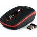 Мышь беспроводная Gembird MUSW-103-R Black/Red USB