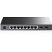 Коммутатор TP-Link TL-SG2210P (8xGE PoE+, 2xSFP, web smart, max PoE 55W)