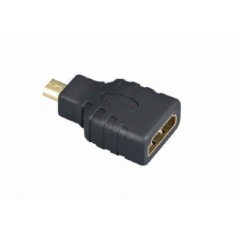 Адаптер Cablexpert HDMI - microHDMI (F/M), черный (A-HDMI-FD)