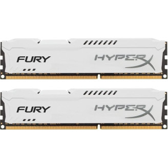 Модуль памяти DDR3 2x8GB/1600 Kingston HyperX Fury White (HX316C10FWK2/16)