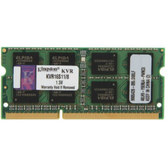 Модуль памяти SO-DIMM 8GB/1600 DDR3 Kingston (KVR16S11/8)