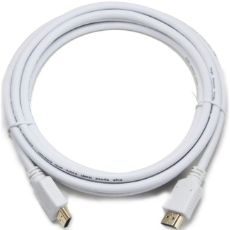 Кабель Cablexpert (CC-HDMI4-W-6) HDMI - HDMI V 2.0 (M/M), 4K, 2 м, вилка/вилка 1.8м White