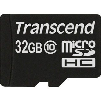 Карта памяти MicroSDHC  32GB Class 10 Transcend Premium (TS32GUSDC10)