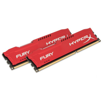 Модуль пам`ятi DDR3 2x4GB/1866 Kingston HyperX Fury Red (HX318C10FRK2/8)