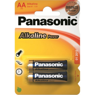 Батарейка Panasonic Alkaline Power AA/LR06 BL 2 шт