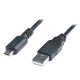 Кабель REAL-EL USB2.0 AM-micro USB type B 1.0M черный