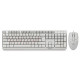 Комплект (клавиатура, мышь) REAL-EL Standard 505 Kit White USB