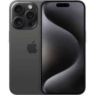 Смартфон Apple iPhone 15 Pro 256GB A3102 Black Titanium (MTV13RX/A)