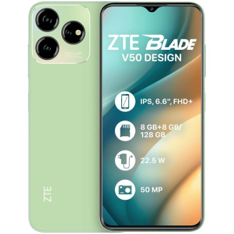 Смартфон ZTE Blade V50 Design 8/128GB Dual Sim Green