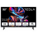 Телевизор Tesla 32E635BHS/ 32/ HD (1366x768)/ 60 Гц/ со Smart TV/ 2 х 10 Вт/ wi-fi/ bluetooth/ Android TV/ черный